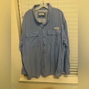 3 Mens 3XL Magellan Long Sleeve fishing shirts